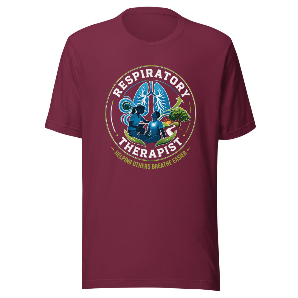 Respiratory Therapist Helping People Breathe Again T-Shirt