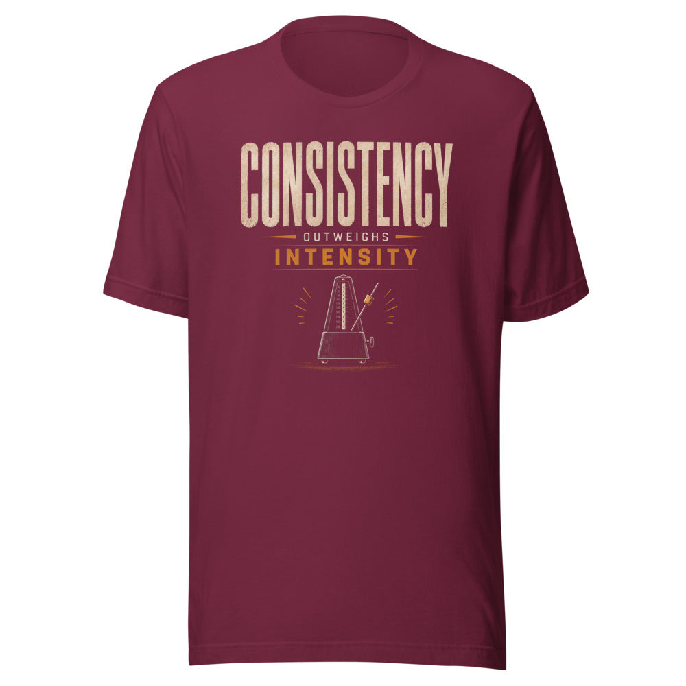 Consistency Outweighs Intensity T-Shirt