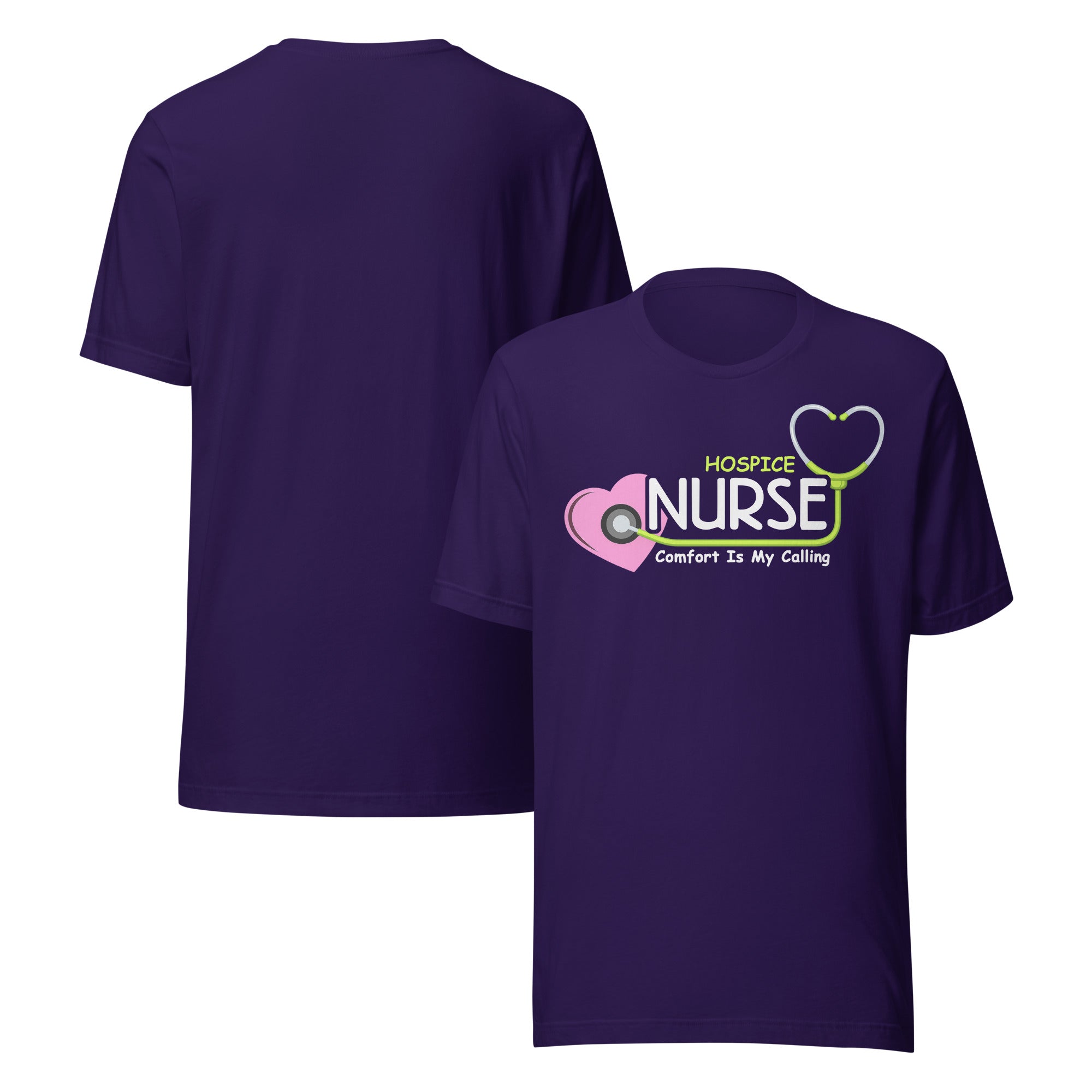 Hospice Nurse T-Shirt | Bringing Dignity  And Peace | Hospice Care Nurse Gift